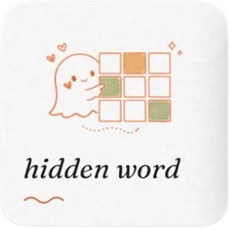 Hidden Word game card from the Closer app